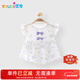 優(yōu)奇女寶寶夏天包屁衣連衣裙甜美嬰兒連體衣夏季薄款衣服公主裙子夏裝