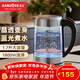 金灶（KAMJOVE）玻璃燒水壺耐高溫可視化藍光煮水自動(dòng)斷電電熱水壺 家用大容量電水壺 T-558 1.7L