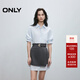 ONLY2025夏季新款休閑通勤襯衫短裙顯瘦套裝連衣裙女|125207036 A41場(chǎng)空藍色 S
