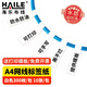 HAILE網(wǎng)線(xiàn)標簽貼紙 A4網(wǎng)絡(luò )布線(xiàn)不干膠貼紙 通信機房線(xiàn)纜標簽紙 P型刀型電源線(xiàn)分類(lèi)貼手寫(xiě)/激光打印紙 BQ-PI-10 白色 10張 300枚