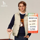 哈吉斯（HAZZYS）男裝 羽絨服背心馬甲ASFZU0BDI02 乳白色IV 175/96A48