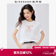 佐丹奴短袖T恤女純棉探秘自然主題森系印花圓領(lǐng)上衣13395202