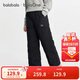 巴拉巴拉balaOne童裝女童長(cháng)褲兒童直筒羽絨褲子2025冬裝保暖208425108002