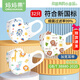 媽媽果嬰兒口罩0-6-12個(gè)月新生兒寶寶嬰幼兒外出兒童口罩1-3-6歲秋冬 男寶寶（32只）獨立包裝-不勒耳朵 2-4歲（XS）