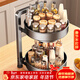 美廚物語(yǔ)廚房調料置物架旋轉調料架多功能收納盒調味品家用儲物用具大全