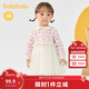 巴拉巴拉兒童裙子秋冬連衣裙女童公主裙紗裙假兩件設計精致萌200424111001