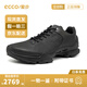 愛(ài)步（ECCO）男鞋新款戶(hù)外運動(dòng)鞋 登山鞋牛皮老爹鞋 BIOM C健步800464香港現貨 800464-51052/黑色 43