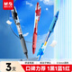 晨光（M&G）文具GP1008按動(dòng)中性筆學(xué)生0.5簽字筆商務(wù)子彈頭考試專(zhuān)用水筆辦公用品 1黑1藍1紅 GP1008-ZZ