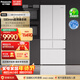 松下（Panasonic）【煥新補貼】大白PRO MAX 460升冰箱法式多門(mén)58cm超薄零嵌自動(dòng)制冰雙循環(huán)電冰箱N(xiāo)R-EW46BXB-W