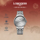 浪琴（LONGINES）瑞士手表 時(shí)尚系列 男士鋼帶機械表 L49224726