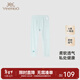 英氏（YEEHOO）【商場(chǎng)同款】?jì)和揖臃绿籽b秋冬男童女童長(cháng)袖長(cháng)褲套裝 趣藍長(cháng)褲-微藍色 100 cm（建議身高90-100cm）