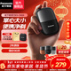 松下（Panasonic）小方盒mini剃須刀刮胡刀電動(dòng)便攜款往復式兩刀頭干濕雙剃情人節禮物送男朋友生日禮物送男友送老公 ES-CM20 黑色【旅行便攜】