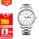 西鐵城（CITIZEN） 光動(dòng)能手表男表日歷星期雙顯男士腕表商務(wù)休閑送老公男友情人節 BM8550-81A 數字盤(pán)鋼帶