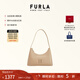 芙拉（FURLA）【情人節禮物】DIAMANTE牛皮迷你女士單肩鉆石包腋下包氣質(zhì)女包 小麥色