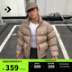 匡威（Converse）官方 秋冬新品男拒水工裝風(fēng)棉服立領(lǐng)保暖外套MCJ217 10027260-A01 L (175/100A)