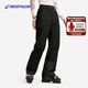 迪卡儂冬季戶(hù)外運動(dòng)滑雪褲女男防水保暖寬松戶(hù)外雪地褲SKI100 女士-黑色滑雪褲 XS /S