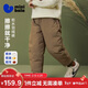 迷你巴拉（minibala）[真心絨]男女童寶寶羽絨褲拒水絨三防假兩件腳口褲子