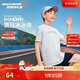 Skechers斯凱奇童裝兒童T恤女童夏季亮白色中大童速干時(shí)尚短袖P225K067