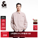杰克·瓊斯（JACK&JONES）秋季款NBA聯(lián)名籃網(wǎng)隊運動(dòng)潮流百搭寬松翻領(lǐng)襯衫男裝2251O3003 C15灰粉 M