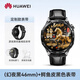 華為（HUAWEI）【情人節禮物】華為手表原裝WATCH GT5運動(dòng)智能男女新款腕表藍牙通話(huà)血氧睡眠檢測生日年會(huì )禮品 男神定制【幻夜黑46mm】+鱷魚(yú)皮真皮黑色表帶