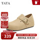 他她（TATA）女鞋2025秋季勃肯鞋外穿時(shí)尚休閑百搭 卡其色 36