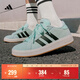 adidas「面包鞋」GRAND COURT BASE 00s休閑低幫板鞋男女阿迪達斯 薄荷綠/黑色/漢玉白   41