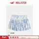 HOLLISTER25夏甜辣田園百褶蕾絲蛋糕半身裙裙褲女裝343-5139 藍色碎花 XS (160/64A)標準版