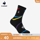 樂(lè )卡克（Le coq sportif）【膠囊系列】活力耐穿高幫襪 炫黑色-2 22-24