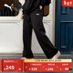 彪馬（PUMA）寬松直筒闊腿運動(dòng)褲男女情侶冬季休閑純棉針織長(cháng)褲692897 黑色-01 L (180/78A)