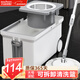 百家好世 旋轉拖把2頭家用一拖凈免手洗2025省力桿免手洗家用拖地墩布桶
