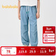 巴拉巴拉童裝男童褲子兒童長(cháng)褲夏裝中大童涼感牛仔褲束腳時(shí)尚202224108112