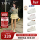 他她（TATA）TATA孫樂(lè )言同款小白鯨厚底休閑板鞋女加絨 白色CM5 37