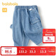 巴拉巴拉童裝兒童褲子男童牛仔褲2025款春裝可愛(ài)【商場(chǎng)同款】200125108101