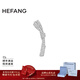 HEFANG何方珠寶飄帶胸針優(yōu)雅簡(jiǎn)約別針輕奢高級感生日新年禮物送女友 銀色