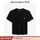 Abercrombie & Fitch【多色圓領(lǐng)T】經(jīng)典小麋鹿圖案女裝25夏季美式短袖T恤139-5272 黑色 S (165/88A)