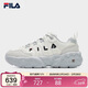 FILA 斐樂(lè )松餅鞋女鞋休閑鞋摩登運動(dòng)鞋2025冬季南方版 微白-WW 37.5