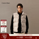 Calvin KleinJeans【戶(hù)外防水】秋冬男士休閑ck鴨絨絎縫立領(lǐng)羽絨背心馬甲外套