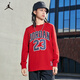 Jordan耐克AJ童裝兒童長(cháng)袖T恤2026春季新款圓領(lǐng)長(cháng)t喬丹男童女童透氣上衣
