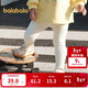 巴拉巴拉童裝女童褲子寶寶長(cháng)褲打底褲2025秋裝彈力舒適時(shí)尚萌209325123001