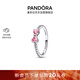 潘多拉（PANDORA）[新年禮物]恒耀粉蝴蝶戒指粉色心形蝴蝶結甜美精致生日禮物送女友