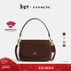 蔻馳（COACH）【禮物】新款女士經(jīng)典款LEGACY單肩包斜挎包真皮高級感冬季女包 B4/楓葉色