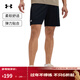 安德瑪（Under Armour）春夏Tech男子7英寸輕便訓練運動(dòng)短褲1386969 黑色001 M