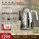 SMEG/斯麥格復古電熱水壺燒水壺KLF03家用1.7L大容量自動(dòng)斷電開(kāi)水電水壺煮茶泡茶水壺不銹鋼新年貨禮物 1.7L 電鍍銀色