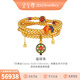 金至尊（3DG Jewellery）【至尊金】黃金手串福祿珠疊戴項鏈古法999足金手鏈新年禮物計價(jià) 福祿珠-金重44.42克-PSF6325121