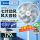 美的（Midea）電風(fēng)扇落地扇臺扇家用大風(fēng)量電扇宿舍輕音低噪臺式桌面兩用節能 【40CM大出風(fēng)口 風(fēng)大音輕】強勁遠風(fēng)