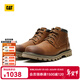 卡特（CAT）工裝靴馬丁靴中幫男鞋道布爾戴休閑工鞋商場(chǎng)同款下架 棕色 41