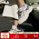 FILA 斐樂(lè )官方女鞋老爹鞋運動(dòng)鞋2025年貓爪鞋5代復古休閑鞋