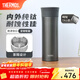 膳魔師（THERMOS）鈦杯純鈦保溫杯辦公咖啡杯戶(hù)外露營(yíng)茶杯定制團購水杯生日禮物TCTC 太空灰【升級鈦茶隔】 530ml