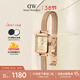 丹尼爾惠靈頓（DanielWellington）【許妍同款】DW女士手表復古小方糖簡(jiǎn)約輕奢送女友新年禮物DW651