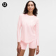 lululemon丨Love 女士長袖 T 恤 LW3ESOS 珍珠粉 S /6